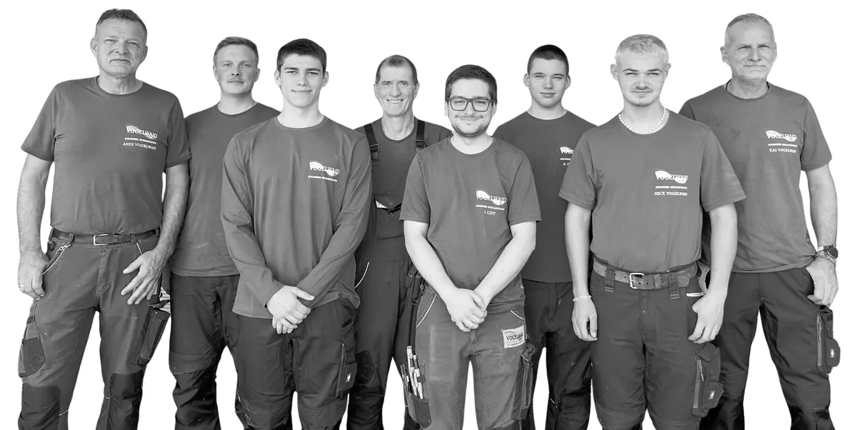 Das Team der Vogelwaid GbR in Reutlingen-Sondelfingen